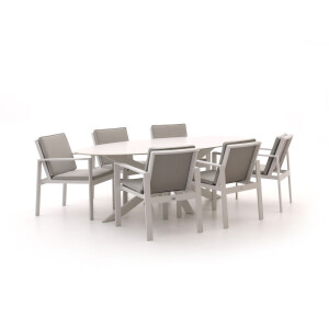 Bellagio Vezzano/Furato ellips 240cm dining tuinset 7-delig - Laagste prijsgarantie!