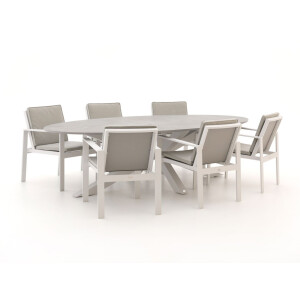 Bellagio Vezzano/Induno Ellips 280cm dining tuinset 7-delig - Laagste prijsgarantie!