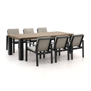 Bellagio Vezzano/ROUGH-X 240cm dining tuinset 7-delig - Laagste prijsgarantie!