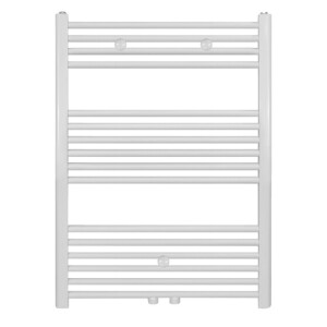 Belrad Handdoekradiator - middenaansluiting - 1000X600mm - 496Watt - Wit BW1000600