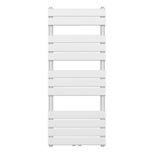 Belrad Handdoekradiator - middenaansluiting - 1200X500mm - Wit BFRW1200500
