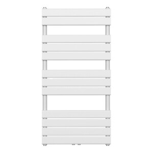 Belrad Handdoekradiator - middenaansluiting - 1200X600mm - Wit BFRW1200600