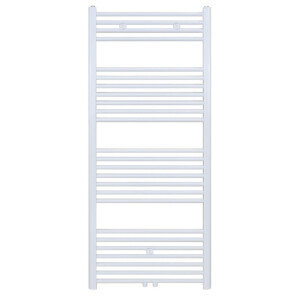 Belrad Handdoekradiator - middenaansluiting - 1400X500mm - 655Watt - Wit BW1400500