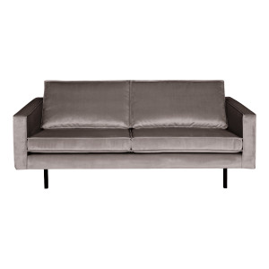 BePureHome Bank 2,5-zits 'Rodeo' Velvet, kleur Taupe