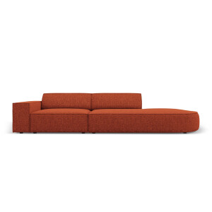 3-zitsbank Jodie rechts chenille afgerond | Micadoni Home