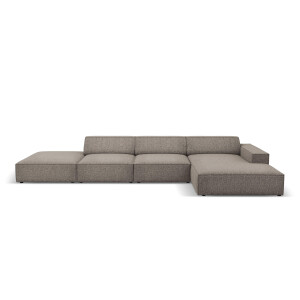 5-zitshoekbank Jodie rechts chenille | Micadoni Home