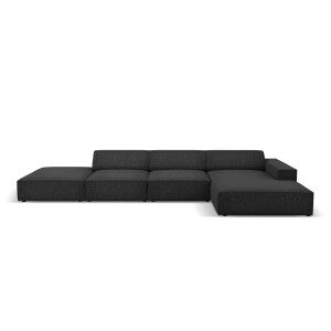 5-zitshoekbank Jodie rechts chenille | Micadoni Home