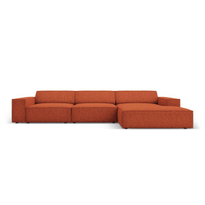4-zitshoekbank Jodie rechts chenille | Micadoni Home
