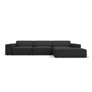 4-zitshoekbank Jodie rechts chenille | Micadoni Home