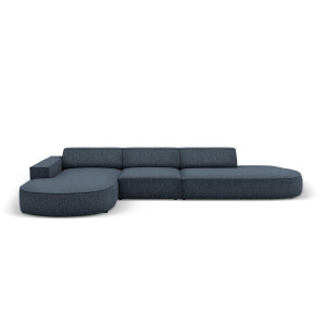 4-zitshoekbank Jodie links chenille open | Micadoni Home