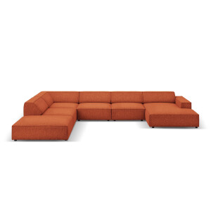 7-zitshoekbank Jodie links chenille | Micadoni Limited Edition