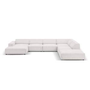 7-zitshoekbank Jodie rechts chenille | Micadoni Home