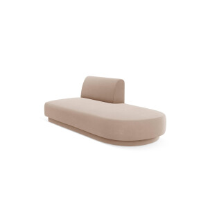 2-zits modulair zitelement Miley open rechterkant velvet | Micadoni Limited Edition