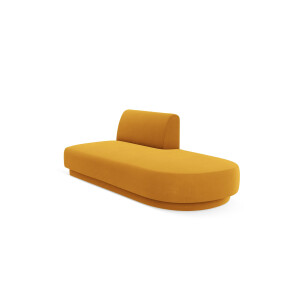 2-zits modulair zitelement Miley open rechterkant velvet | Micadoni Limited Edition
