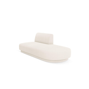 2-zits modulair zitelement Miley open rechterkant bouclé | Micadoni Limited Edition