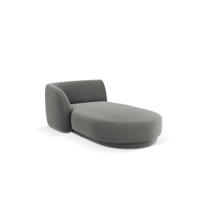 Chaise longue Miley links velvet | Micadoni Limited Edition