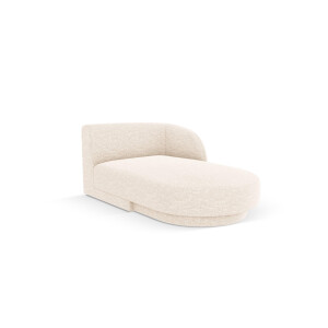 Chaise longue Miley rechts chenille | Micadoni Limited Edition