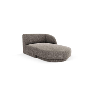 Chaise longue Miley rechts chenille | Micadoni Limited Edition