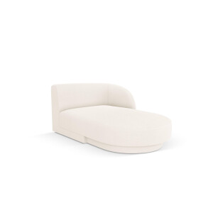 Chaise longue Miley rechts bouclé | Micadoni Limited Edition