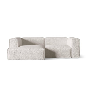 Hoekbank Nuria 3-zits links bouclé | Micadoni