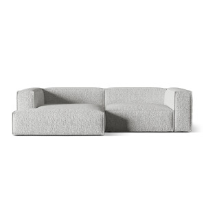 Hoekbank Nuria 4-zits links bouclé | Micadoni