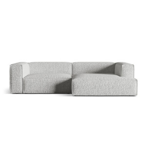 Hoekbank Nuria 4-zits rechts bouclé | Micadoni