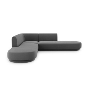 5-zits hoekbank Miley velvet | Micadoni Limited Edition
