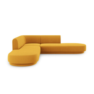 5-zits hoekbank Miley velvet | Micadoni Limited Edition