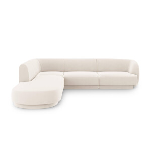 6-zits hoekbank Miley links velvet | Micadoni Limited Edition
