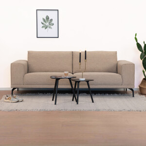 Sohome 3-zits Bank 'Anouk' Bouclé, kleur Beige