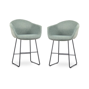 Set van 2 barstoelen Nino-Otis | Nolon