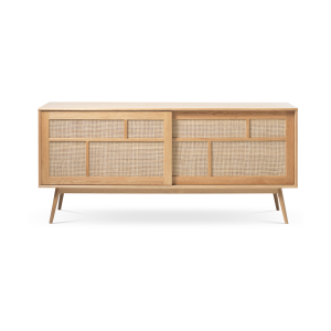 Boas houten sideboard naturel - 180 x 45 cm