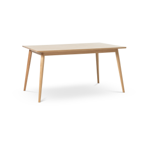 Boas verlengbare houten eettafel naturel - 150 x 90 cm