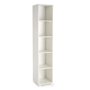 Boekenkast Lima 200 cm hoog in wit