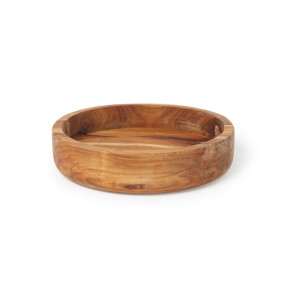 Bowls and Dishes Pure Teak Wood schaal 32 cm