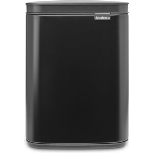 Brabantia Bo Prullenbak - 4 liter - kunststof binnenemmer - zwart mat 222481