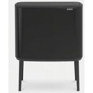 Brabantia Bo Touch Bin Afvalemmer - 36 liter - kunststof binnenemmer - matt black 315824