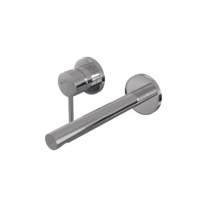 Brauer Chrome Edition Wastafelmengkraan inbouw - rechte uitloop rechts - hendel lang smal - model A2 chroom 5-CE-083-S2-65