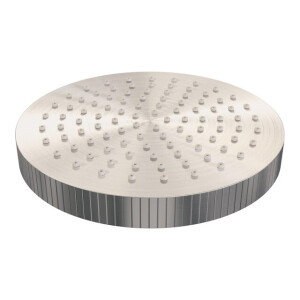 BRAUER Stripe Regendouchekop - 25cm - RVS-kleurig geborsteld PVD 5-NG-466