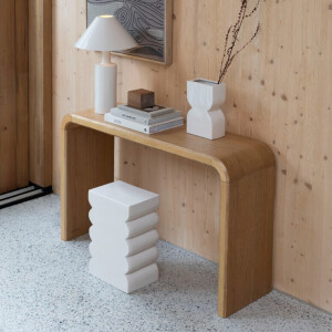 Zuiver Sidetable 'Brave' Eikenfineer, 120cm