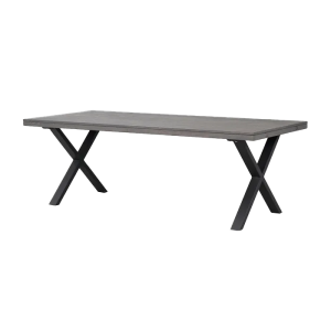 Brooklyn verlengbare eettafel donker eiken - 220 x 95 cm