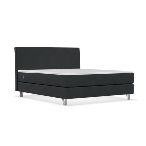 BRUNO Original boxspring 200x200cm in Antraciet | Bekroond design volgens Duitse kwaliteitsmaatstaven