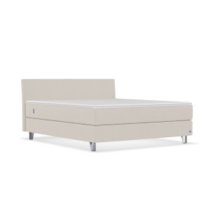 BRUNO Original boxspring 200x200cm in Beige | Bekroond design volgens Duitse kwaliteitsmaatstaven