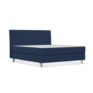 BRUNO Original boxspring 240x200cm in Blauw | Bekroond design volgens Duitse kwaliteitsmaatstaven