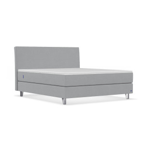 BRUNO Original boxspring 200x200cm in Licht grijs | Bekroond design volgens Duitse kwaliteitsmaatstaven
