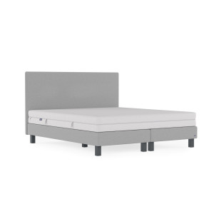 BRUNO Comfort boxspring 160x200cm in Licht grijs | 100 jaar kwaliteitservaring voor de beste prijs