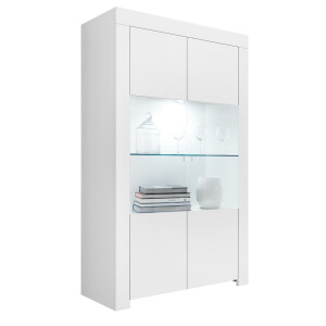 Buffetkast Firenze 186 cm hoog in mat wit
