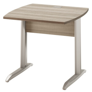 Bureau Jazz plus 80 cm breed in grijs eiken