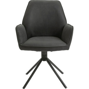 byLIVING Eetkamerstoel Blair set van 2, 360° draaibaar, gezellige fauteuil, verschillende stoffen (set, 2 stuks)