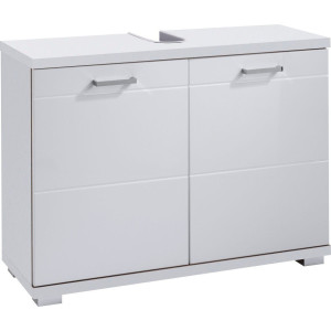 byLIVING Wastafelonderkast Nebraska Breedte 80 cm, badkamerkast, mdf-fronten in hoogglans-look